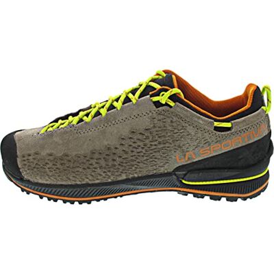 LA SPORTIVA Herren TX2 EVO Leder Taupe/Lime Punch Wanderschuhe, 47 EU LA SPORTIVA Herren TX2 EVO Leder Taupe/Lime Punch Wanderschuhe, 47 EU