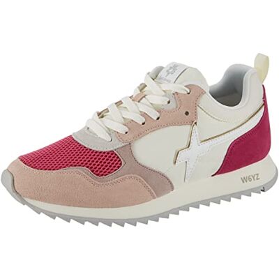 w6yz Damen Myha W Oxford-Schuh, Pink Bone, 37 EU w6yz Damen Myha W Oxford-Schuh, Pink Bone, 37 EU
