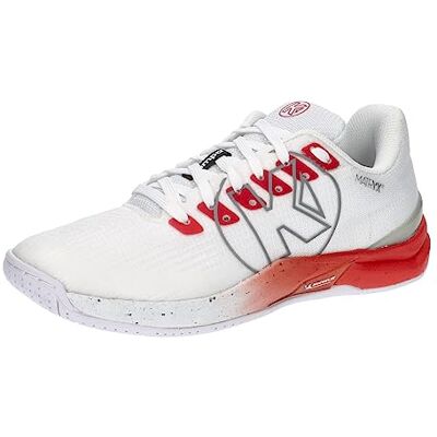 Kempa Damen Attack Pro 2.0 Women Handballschuhe, Sportschuhe, Turnschuhe, weiß/rot, 36 EU Kempa Damen Attack Pro 2.0 Women Handballschuhe, Sportschuhe, Turnschuhe, weiß/rot, 36 EU