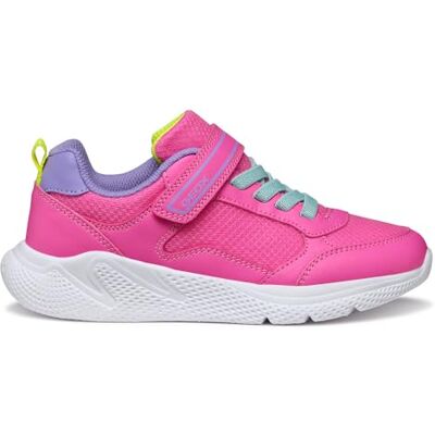 Geox JUNIOR J SPRINTYE Girl Sneakers Fluo Fuchsia/DK LILA 39_EU Geox JUNIOR J SPRINTYE Girl Sneakers Fluo Fuchsia/DK LILA 39_EU