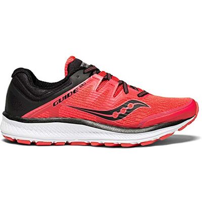 Saucony Damen Women's Guide Iso Laufschuh, Vizi Rot/Schwarz, 35.5 EU Saucony Damen Women's Guide Iso Laufschuh, Vizi Rot/Schwarz, 35.5 EU