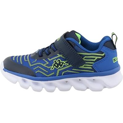 Kappa Supremo Jungen 95k0583002 Sneaker, Royal Lime, 28 EU Kappa Supremo Jungen 95k0583002 Sneaker, Royal Lime, 28 EU