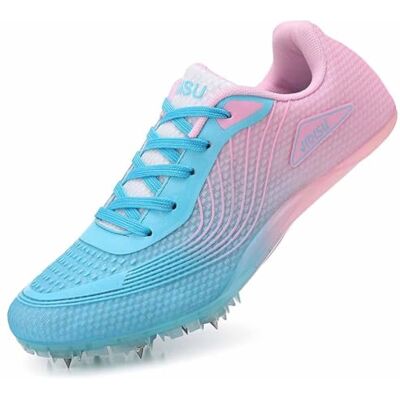 SDEQA Unisex Track and Field Spikes Schuhe Rennsprinte Sprint Runzeln Sneakers Atmungsaktiv Für Herren Frauen Jugendliche Leichtathletik SDEQA Unisex Track and Field Spikes Schuhe Rennsprinte Sprint Runzeln Sneakers Atmungsaktiv Für Herren Frauen Jugendliche Leichtathletik