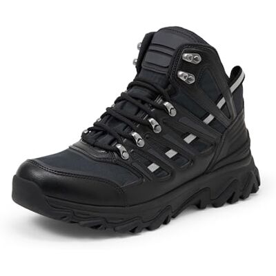 Amazon Herren Wasserdichter Wanderstiefel, Schwarz, 45 EU Amazon Herren Wasserdichter Wanderstiefel, Schwarz, 45 EU
