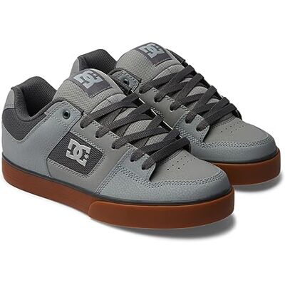 DC Shoes Herren Pure-Leather Shoes for Men Sneaker, Carbon Gum 1,40.5 EU DC Shoes Herren Pure-Leather Shoes for Men Sneaker, Carbon Gum 1,40.5 EU