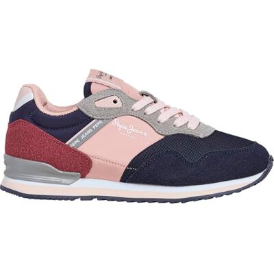 Pepe Jeans London Bet G Sneak, Blau (Navy), 48 EU, Blau/Marineblau, 33 EU Pepe Jeans London Bet G Sneak, Blau (Navy), 48 EU, Blau/Marineblau, 33 EU