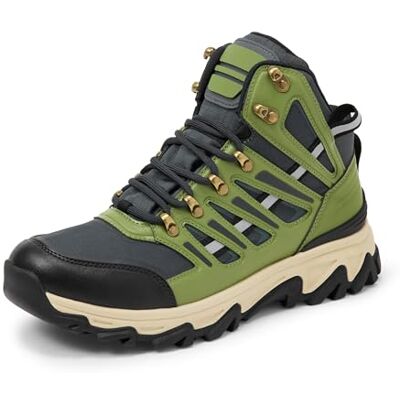 Amazon Herren Wasserdichter Wanderstiefel, Kohlegrau/Olivgrün, 41 EU Amazon Herren Wasserdichter Wanderstiefel, Kohlegrau/Olivgrün, 41 EU