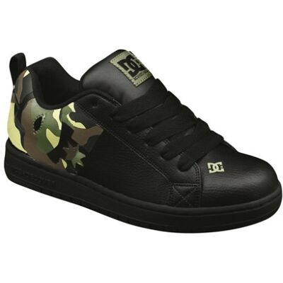 DC Shoes Court Graffik, Größe US 8, schwarz/camo DC Shoes Court Graffik, Größe US 8, schwarz/camo