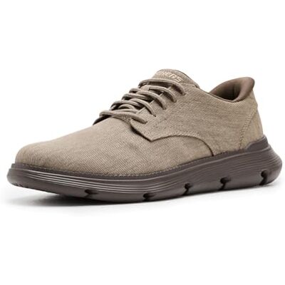 Skechers Garza-Clive Herren-Sneaker, Sand, 47.5 EU Skechers Garza-Clive Herren-Sneaker, Sand, 47.5 EU
