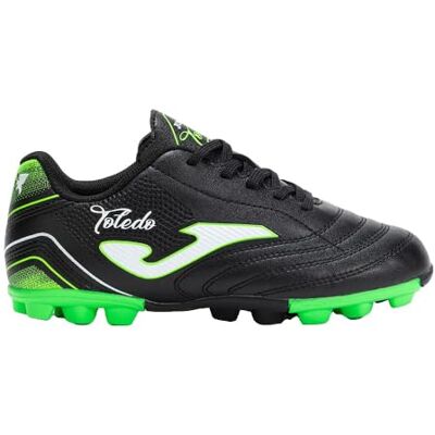 Joma Toledo Jr 2501 Hard Ground, Unisex-Kinder Stiefel, Schwarz, 33.5 EU Joma Toledo Jr 2501 Hard Ground, Unisex-Kinder Stiefel, Schwarz, 33.5 EU