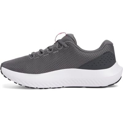 Under Armour Surge 4 Damen-Laufschuhe, Castlerock Anthrazit Aero Pink, 44.5 EU Under Armour Surge 4 Damen-Laufschuhe, Castlerock Anthrazit Aero Pink, 44.5 EU
