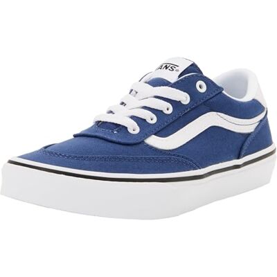 Vans Brooklyn LS Sneaker, True Navy, 44 EU Child, Marineblau (True Navy), 27 EU Vans Brooklyn LS Sneaker, True Navy, 44 EU Child, Marineblau (True Navy), 27 EU