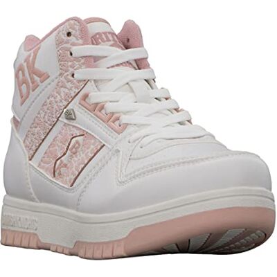 British Knights Damen Kings Sl Sneaker, Weiß/Crystal Rose, 39 EU British Knights Damen Kings Sl Sneaker, Weiß/Crystal Rose, 39 EU