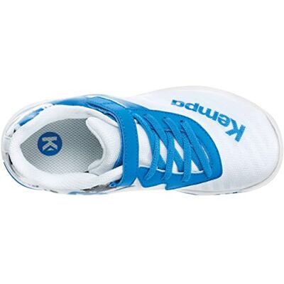 Kempa Damen Wing 2.0 Junior Sneaker Freizeitschuh Halbschuh Lauf-und Sportschuh Turnschuhe Handball Jogging Outdoor Freizeit Shoes-leicht und atmungsaktiv, Weiß Fair Blau, 28 EU Kempa Damen Wing 2.0 Junior Sneaker Freizeitschuh Halbschuh Lauf-und Sportschuh Turnschuhe Handball Jogging Outdoor Freizeit Shoes-leicht und atmungsaktiv, Weiß Fair Blau, 28 EU