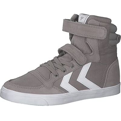 hummel Unisex Kinder Slimmer Stadil High Jr Hohe Sneaker, Grau Frost Grey 2094, 31 EU hummel Unisex Kinder Slimmer Stadil High Jr Hohe Sneaker, Grau Frost Grey 2094, 31 EU