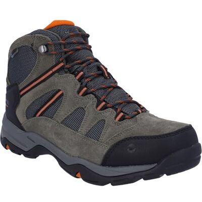 HI-TEC Herren Banderra Ii Wp Breit High Rise Wanderschuhe, Grau Charcoal Graphite Burnt Orange 51, 41 EU HI-TEC Herren Banderra Ii Wp Breit High Rise Wanderschuhe, Grau Charcoal Graphite Burnt Orange 51, 41 EU