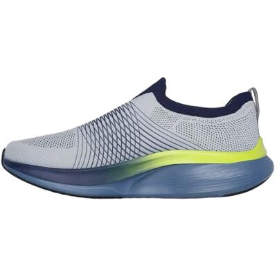 Skechers Go Walk Max Walker Constantine Sneaker für Herren, Grau/Limette, 39.5 EU Skechers Go Walk Max Walker Constantine Sneaker für Herren, Grau/Limette, 39.5 EU