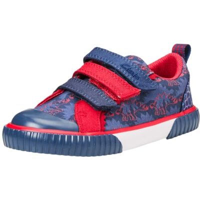 Clarks Steggy2Track K Childrens Navy/Red, 2.5 Clarks Steggy2Track K Childrens Navy/Red, 2.5