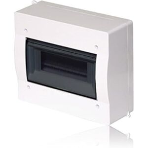 ELEKTRO-PLAST Sicherungskasten Kleinverteiler IP40 Feuchtraum Aufputz Verteilerkasten 400V AP 2501-01: 1-reihig für 6 Module ELEKTRO-PLAST Sicherungskasten Kleinverteiler IP40 Feuchtraum Aufputz Verteilerkasten 400V AP 2501-01: 1-reihig für 6 Module