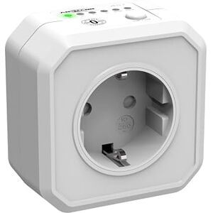 Ansmann Timer Steckdose -Schaltbare, kompakte Energiespar Steckdose mit Countdown Timer für innen, Weihnachtsdeko, kein Standby Verbrauch, weiß, 2500W Ansmann Timer Steckdose -Schaltbare, kompakte Energiespar Steckdose mit Countdown Timer für innen, Weihnachtsdeko, kein Standby Verbrauch, weiß, 2500W