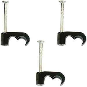 PRO-ELEC Kabelklemme, Schwarz, 2 x 5 mm, 100 Stück PRO-ELEC Kabelklemme, Schwarz, 2 x 5 mm, 100 Stück