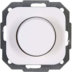 Kopp Donau Druck-Wechsel-Dimmer LED, Glühlampen und Halogenlampen, Phasenanschnitt, arktis-weiß, 846902007 Kopp Donau Druck-Wechsel-Dimmer LED, Glühlampen und Halogenlampen, Phasenanschnitt, arktis-weiß, 846902007