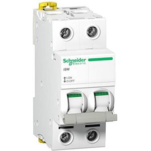 Schneider Electric iSW Trennschalter 2P-polig 100A DIN-Schiene IP 20 415V Acti 9 2 Schließer Schneider Electric iSW Trennschalter 2P-polig 100A DIN-Schiene IP 20 415V Acti 9 2 Schließer