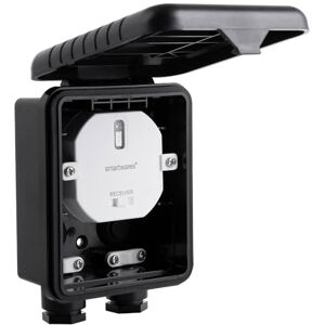 Smartwares Smart Home Lichtsteuerung - Drahtlos - Schwarz - 1000 W - Innen/Außen Smartwares Smart Home Lichtsteuerung - Drahtlos - Schwarz - 1000 W - Innen/Außen