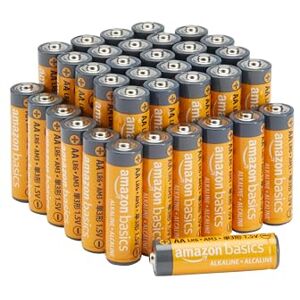 Amazon AA-Alkali-Hochleistungsbatterien, 1,5 V, 10 Jahre lagerfähig, 36 Stück Amazon AA-Alkali-Hochleistungsbatterien, 1,5 V, 10 Jahre lagerfähig, 36 Stück
