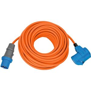 Brennenstuhl Camping CEE-Verlängerungskabel mit CEE-Stecker und Winkelkupplung inkl. Schutzkontakt-Kombisteckdose (25m Kabel in orange, 230V/16A, Einsatz im Außenbereich, Made in Germany) Brennenstuhl Camping CEE-Verlängerungskabel mit CEE-Stecker und Winkelkupplung inkl. Schutzkontakt-Kombisteckdose (25m Kabel in orange, 230V/16A, Einsatz im Außenbereich, Made in Germany)