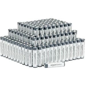 Amazon AAA-Alkali-Batterien, 1,5 V, 5 Jahre lagerfähig, 150 Stück Amazon AAA-Alkali-Batterien, 1,5 V, 5 Jahre lagerfähig, 150 Stück