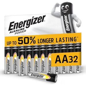 Energizer AA Batterien - 32er Pack - Alkaline Power - Double A Batterie - Amazon Exklusiv Energizer AA Batterien - 32er Pack - Alkaline Power - Double A Batterie - Amazon Exklusiv