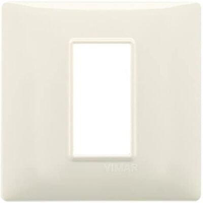 VIMAR SERIE Wandhalter – Platte 1 Modul Tecnopolimero beige VIMAR SERIE Wandhalter – Platte 1 Modul Tecnopolimero beige