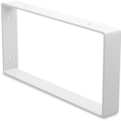 Amig – Regalträger – Rechteckige Wandkonsole Regalhalterung – Robust, funktional und modernes Design – 125 x 260 mm – Stahl – Weiß Amig – Regalträger – Rechteckige Wandkonsole Regalhalterung – Robust, funktional und modernes Design – 125 x 260 mm – Stahl – Weiß