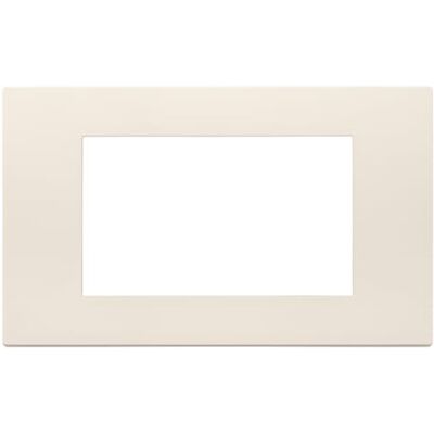 VIMAR 30654.01 Serie Line Placca 4 Module, Technopolymer, Hanf VIMAR 30654.01 Serie Line Placca 4 Module, Technopolymer, Hanf