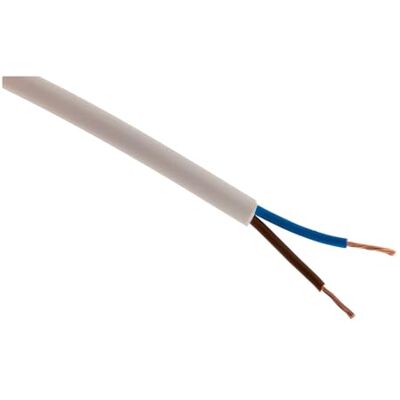 ZENITECH Weiß 10m Stromkabel - Elektrisches Kabel ZENITECH Weiß 10m Stromkabel - Elektrisches Kabel