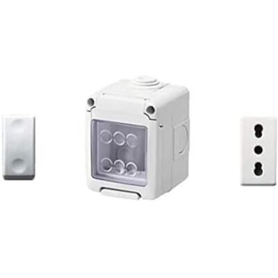 GEWISS Gehäuse für Geräte 27 Combi geschützt 2 Plätze grau RAL 7035 - Elektrische Gehäuse GEWISS Gehäuse für Geräte 27 Combi geschützt 2 Plätze grau RAL 7035 - Elektrische Gehäuse