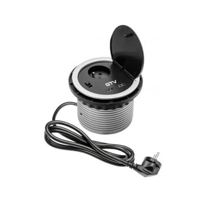 GTV AE-BPW1U2UCH-80 Oberflächensteckdose - Power Outlet GTV AE-BPW1U2UCH-80 Oberflächensteckdose - Power Outlet