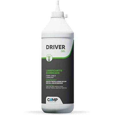 CAMP DRIVER Gel Kabelgleitmittel, Biologisch abbaubarer Kabelschieberschmierstoff für Sonden und elektrische Kabel, 1 kg CAMP DRIVER Gel Kabelgleitmittel, Biologisch abbaubarer Kabelschieberschmierstoff für Sonden und elektrische Kabel, 1 kg