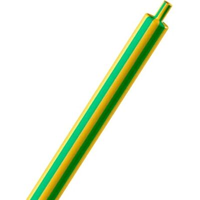 cyclingcolors Schrumpfschlauch, 8 mm, 4 mm, grün, gelb, Länge 2 m, Thermoschutz, elektrisches Kabel, LED-Streifen cyclingcolors Schrumpfschlauch, 8 mm, 4 mm, grün, gelb, Länge 2 m, Thermoschutz, elektrisches Kabel, LED-Streifen