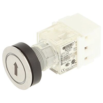 Schlegel 23.000.888 Drucktaste Edelstahl, Ringbeleuchtung und Symbol Pfeil, beleuchteter Tastkontaktgeber 1 Öffner, Schraubanschluss und 24V LED Schlegel 23.000.888 Drucktaste Edelstahl, Ringbeleuchtung und Symbol Pfeil, beleuchteter Tastkontaktgeber 1 Öffner, Schraubanschluss und 24V LED