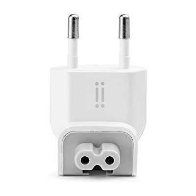 aiino EU Stecker für Apple MacBook & iPad Netzteil, Apple Stecker für die Steckdose, Ersatzstecker, Apple Stromkabel, MacBook Ladegerät, Wandstecker & Netzteil für MacBooks, EU-Stecker Weiss aiino EU Stecker für Apple MacBook & iPad Netzteil, Apple Stecker für die Steckdose, Ersatzstecker, Apple Stromkabel, MacBook Ladegerät, Wandstecker & Netzteil für MacBooks, EU-Stecker Weiss