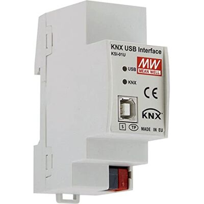 MEAN WELL KNX Schnittstelle Interface KSI-01U USB für Bus Diagnose MEAN WELL KNX Schnittstelle Interface KSI-01U USB für Bus Diagnose