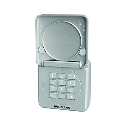 Hörmann Funk-Codetaster FCT 10-1 BS (868 MHz, für bis zu 10 Torantriebe, Tastatur beleuchtet, Klappdeckel, Farbe RAL 9006) 4511861, grau Hörmann Funk-Codetaster FCT 10-1 BS (868 MHz, für bis zu 10 Torantriebe, Tastatur beleuchtet, Klappdeckel, Farbe RAL 9006) 4511861, grau