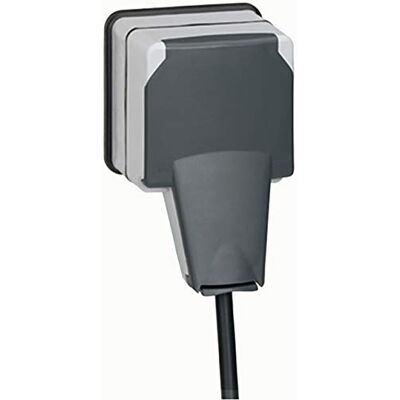 Legrand LEG90465 Steckdose 2p-t IP66 (16 A, 250 V, plexo, 66, Monoblock, IP66 ik08/grau Legrand LEG90465 Steckdose 2p-t IP66 (16 A, 250 V, plexo, 66, Monoblock, IP66 ik08/grau