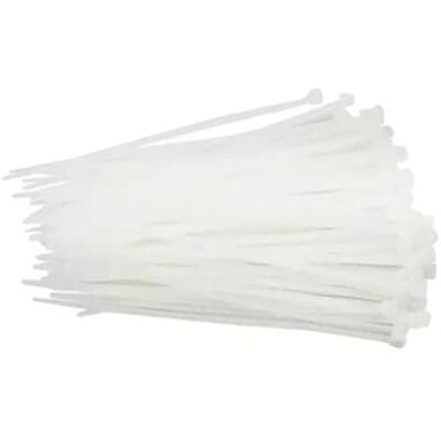 Glowster Kabelbinder aus Nylon, 4,8 x 450 mm (30 Stück), weiß, ideal zum Organisieren von Kabeln und zur Sicherung von Gegenständen bei Heimwerker- und Bastelprojekten. Glowster Kabelbinder aus Nylon, 4,8 x 450 mm (30 Stück), weiß, ideal zum Organisieren von Kabeln und zur Sicherung von Gegenständen bei Heimwerker- und Bastelprojekten.