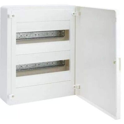 Hager VS212PE Oberflächenmontierter Elektroschrank 24 Module Hager VS212PE Oberflächenmontierter Elektroschrank 24 Module