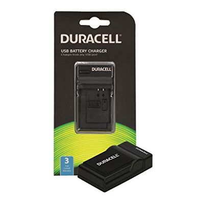 Duracell DRO5943 Ladegerät mit USB Kabel Schwarz Duracell DRO5943 Ladegerät mit USB Kabel Schwarz