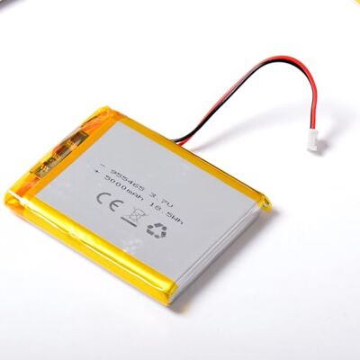 AFTERTECH 955465 5000 mAh 5 Ah 65 x 54 x 9,5 mm Zelle Lithium-Polymer Lipo 3,7 V 3,7 V Wiederaufladbar mit BMS und Stecker JST PHR 02 M4R1 AFTERTECH 955465 5000 mAh 5 Ah 65 x 54 x 9,5 mm Zelle Lithium-Polymer Lipo 3,7 V 3,7 V Wiederaufladbar mit BMS und Stecker JST PHR 02 M4R1