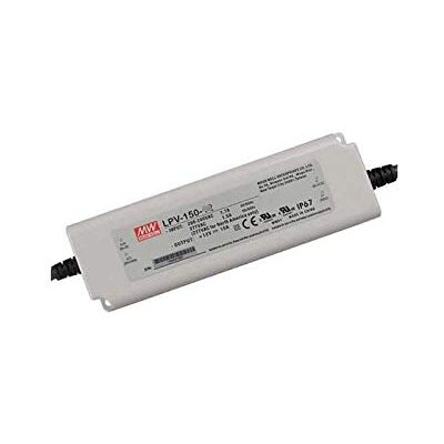 MEAN WELL KingLed Wasserdichtes Netzteil IP67 Modell MeanWell LPV-150-12 Leistung 150 W DC 12 V Transformator für LED MEAN WELL KingLed Wasserdichtes Netzteil IP67 Modell MeanWell LPV-150-12 Leistung 150 W DC 12 V Transformator für LED